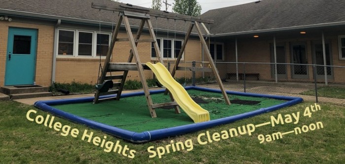 College Heights Spring Cleanup