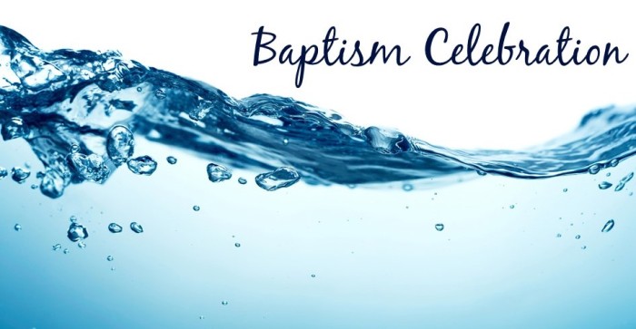 Baptism Celebration