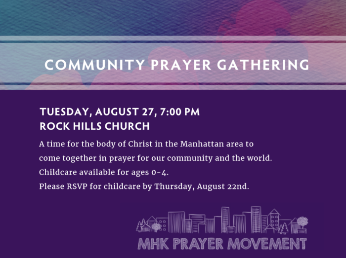 Community Prayer Gathering
