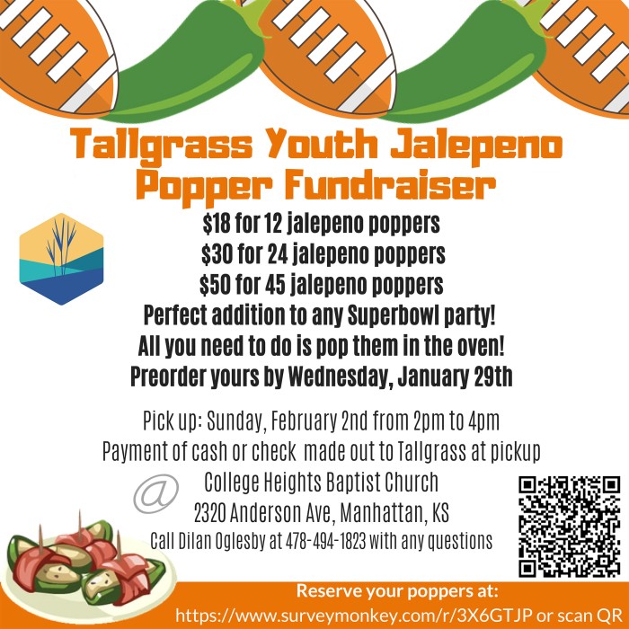 Jalapeno Poppers Flier